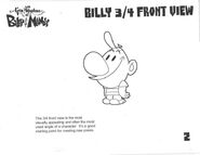 Billy's 3/4 view model sheet