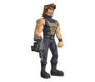 model of Hoss Delgado's appearance from FusionFall