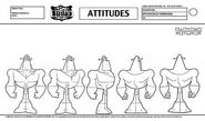 Buck Tudrussel's model sheet