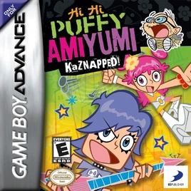 Hi Hi Puffy AmiYumi - Kaznapped! Box Art