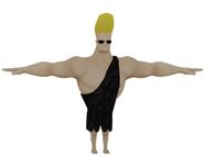 Johnny Bravo's caveman costume (Johnny Bravo)
