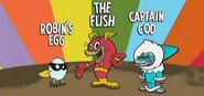 Robin, Flash y Captain Cold