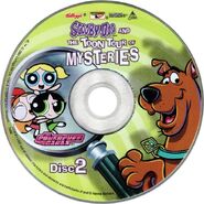 Disc 2 of Scooby Doo and the Toon Tour of Mysteries focusing on The Powerpuff Girls (1998)