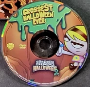 Cartoon Network Halloween 2: Grossest Halloween Ever DVD disc
