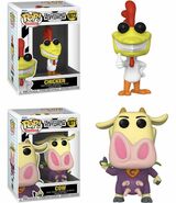 Cow and Chicken Funko Pops