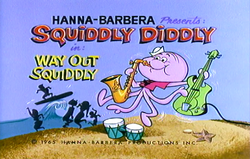 Way Out Squiddly Title Card