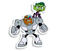 Beast Boy and Cyborg (Teen Titans Go!)