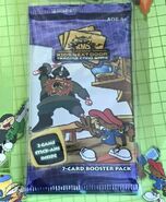 Single booster card pack