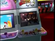 At an arcade, the Billy and Mandy Flash game "Harum Scarum" is being played.