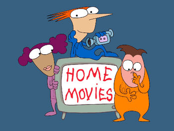 Home Movies Title Card