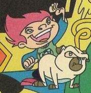 Ray Ray and Monroe in Cartoon Network's 20th anniversary poster