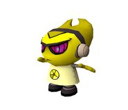 Mandroid's model from the 2006 video game adaptation