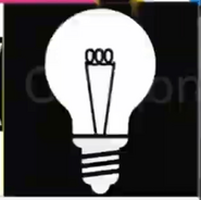 A lightbulb