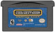 Operation: S.O.D.A. game cartridge