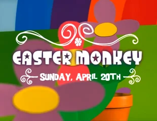Easter Monkey