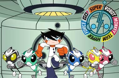 Super Robot Monkey Team Hyper Force Go Cartoons from my