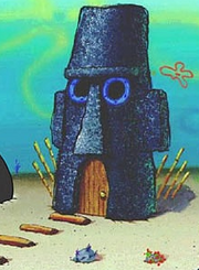 Squidward tiki house