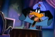 Daffy as a gypsy
