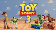 Andy's Toys promoting Toy Story 3