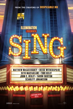 Sing (2016 film) poster
