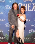 Срђан Чолић и Катарина Богићевић на премијери.