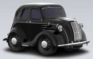 【現状品】TOYOTA AA SEDAN（1936） 1/24 WOW EXTREMELY RARE Toyoda Toyota AA Sedan RHD 1936 Ivory 1