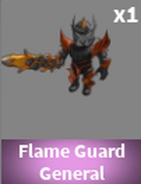 Flame guard general roblox toy hotsell