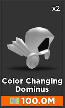 Color Changing Dominus, Roblox Case Clicker Wiki