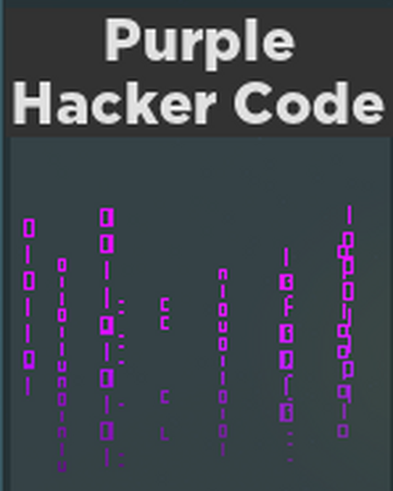 Purple Hacker Code Roblox Case Clicker Wiki Fandom - all code items in roblox case clicker