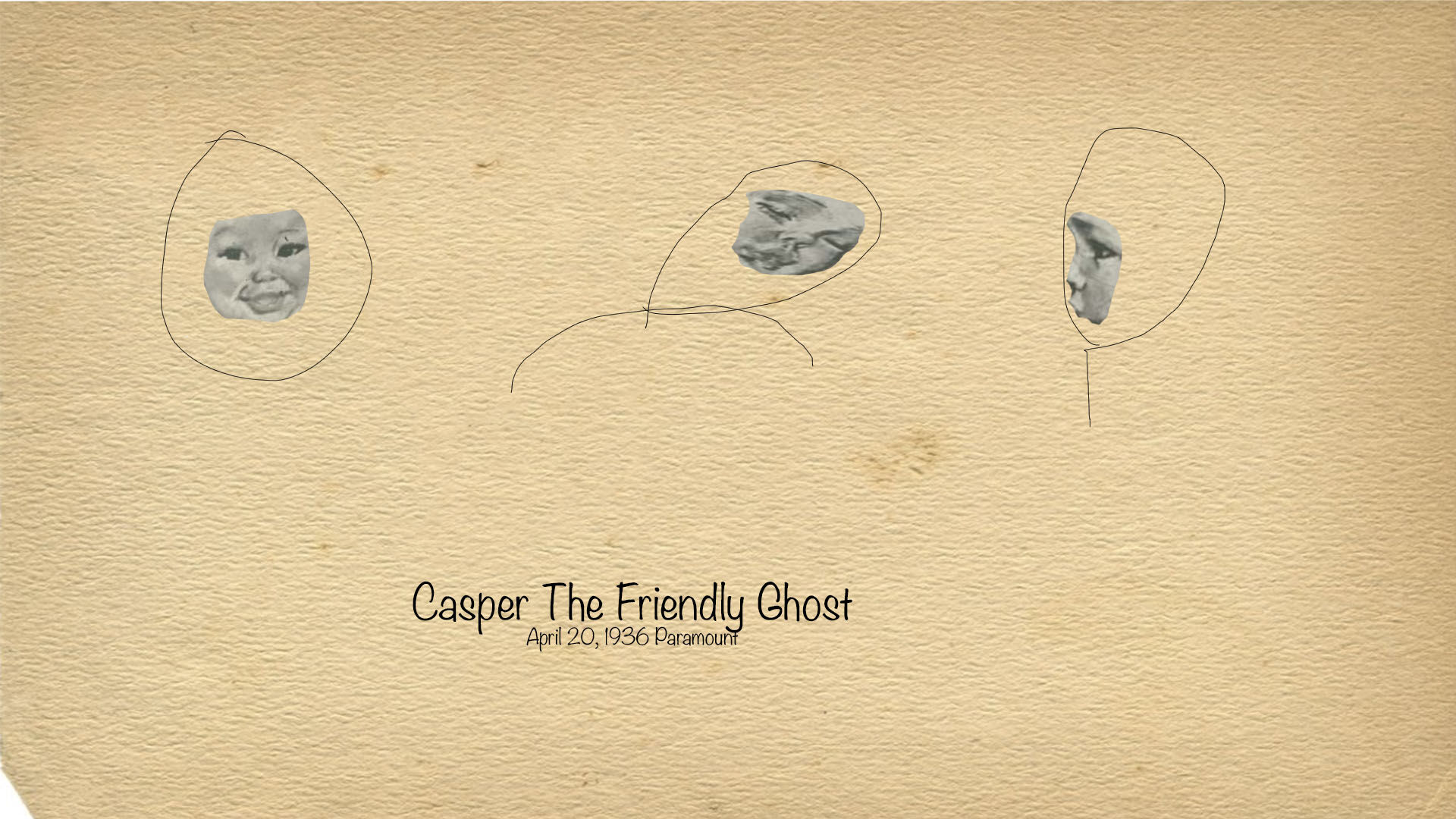 S, White) Casper The Friendly Ghost Characters On Flying Carpet
