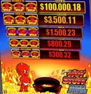 Hot Stuff the little devil in one of the slot machines