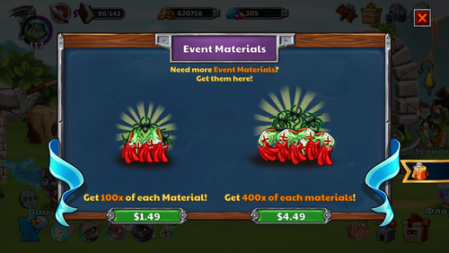 CoH Materials Offer