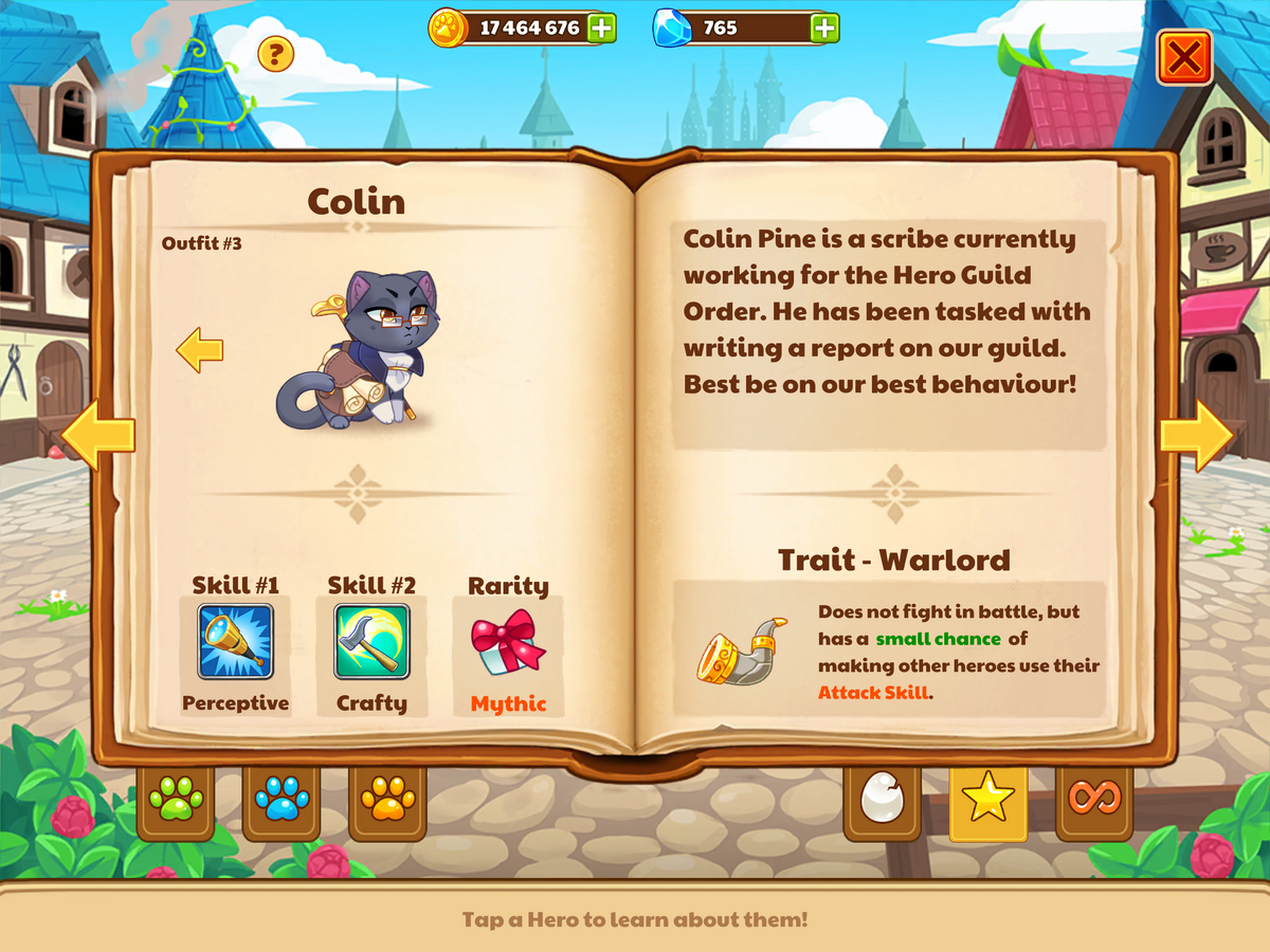 Colin | Castle Cats Wiki | Fandom