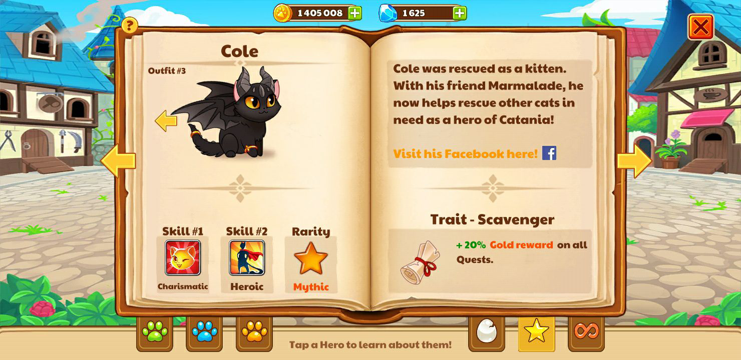 Reputation Quests, Castle Cats Wiki, Fandom