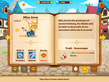 Miss Jura Hero Book