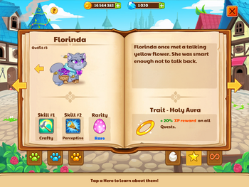 Florinda Hero Book