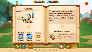 Clarkii Hero Book