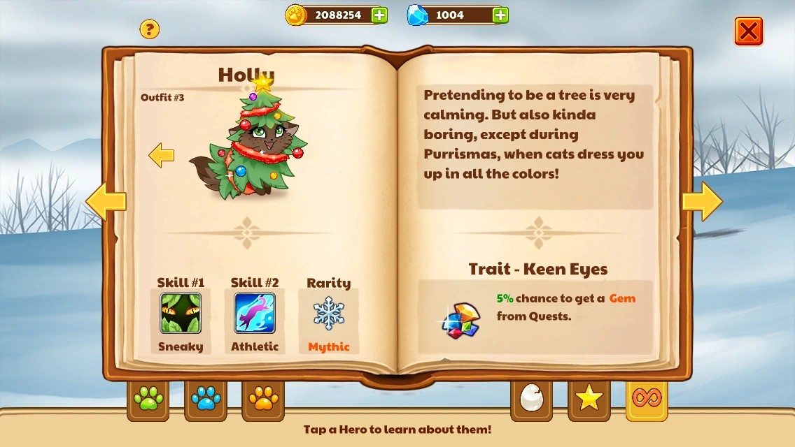 Castle Cats Christmas 2022 Holly | Castle Cats Wiki | Fandom