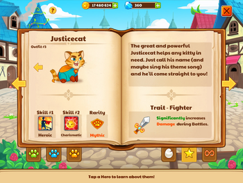 Justicecat Hero Book