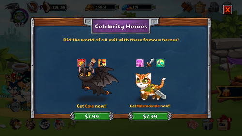 Celebrity Heroes Offer 1