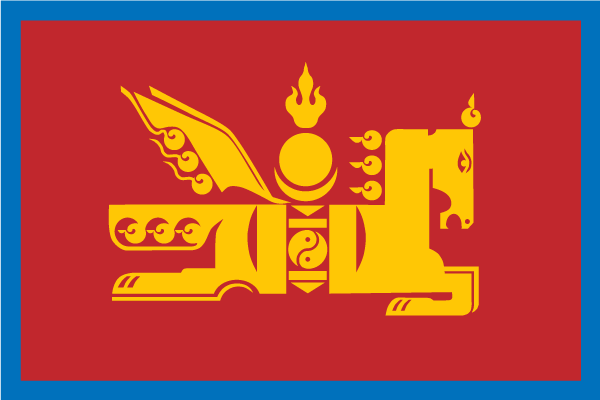 ancient mongolian flag