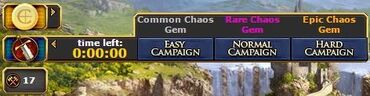 Chaos Gem Campaign