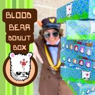A promotional image of Bear-themed donut boxes.