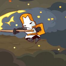 Orange Knight Castle Crashers Wiki Fandom The minecraft skin, orange castle crasher, was posted by chronomicon. orange knight castle crashers wiki