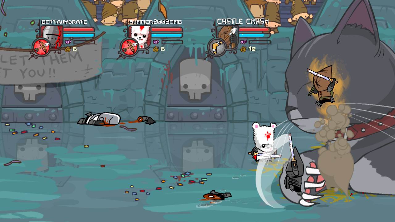 can you get castle crashers for pc