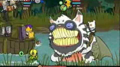 Castle Crashers Cat Fish Boss