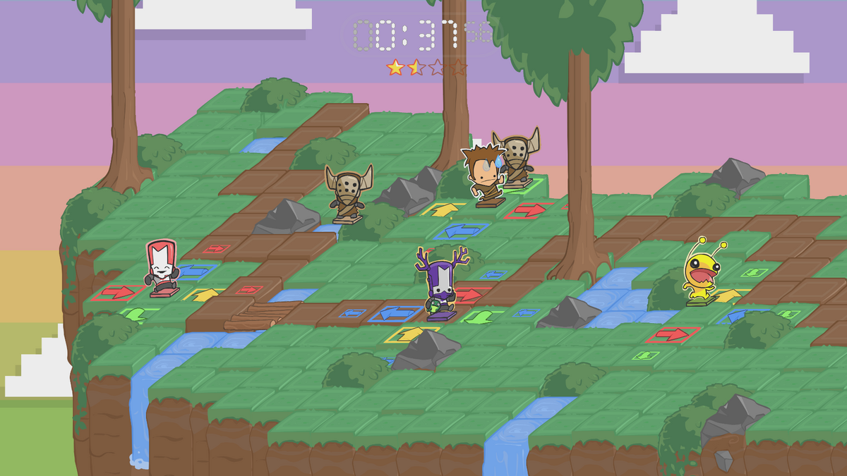 We went BACK to CASTLE CRASHERS