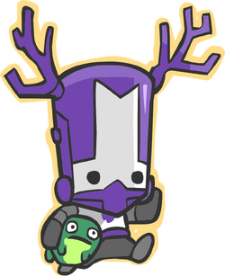 purple knight castle crashers