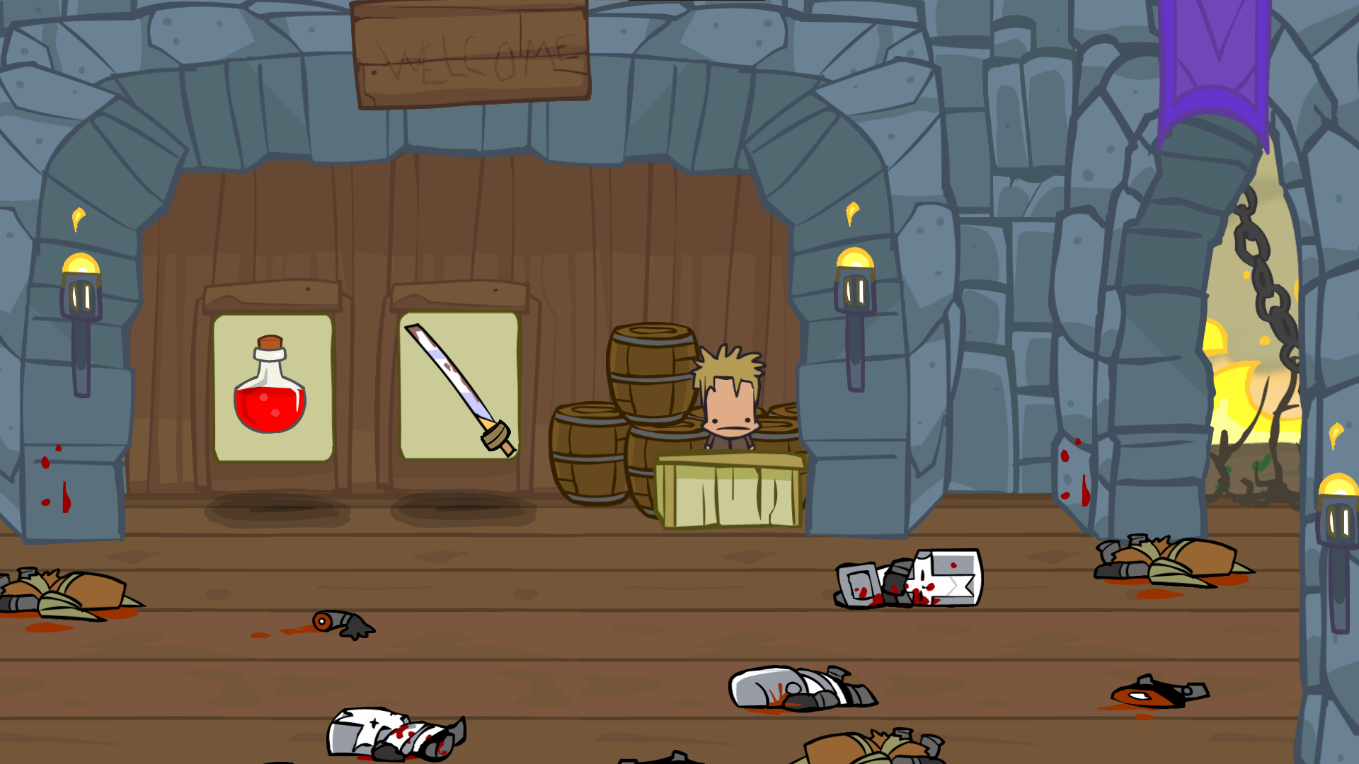 A Taberna do Velho: Castle Crashers