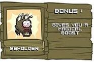 Beholder as he appeared in the old Castle Crashers format.